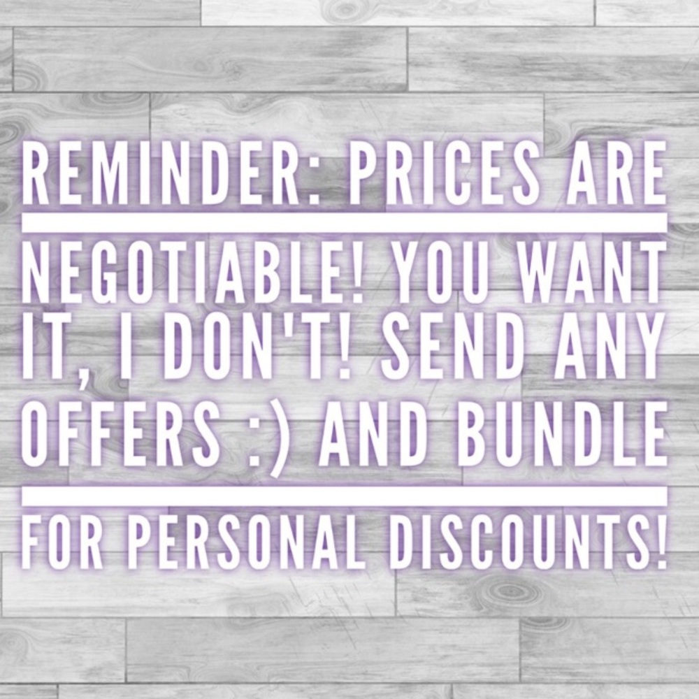 MAKE ME AN OFFER❤️